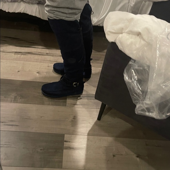 Black Knee-High Boots - Picture 7 of 16